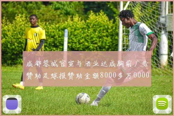 成都蓉城官宣与酒业达成胸前广告赞助足球报赞助金额8000多万0000644